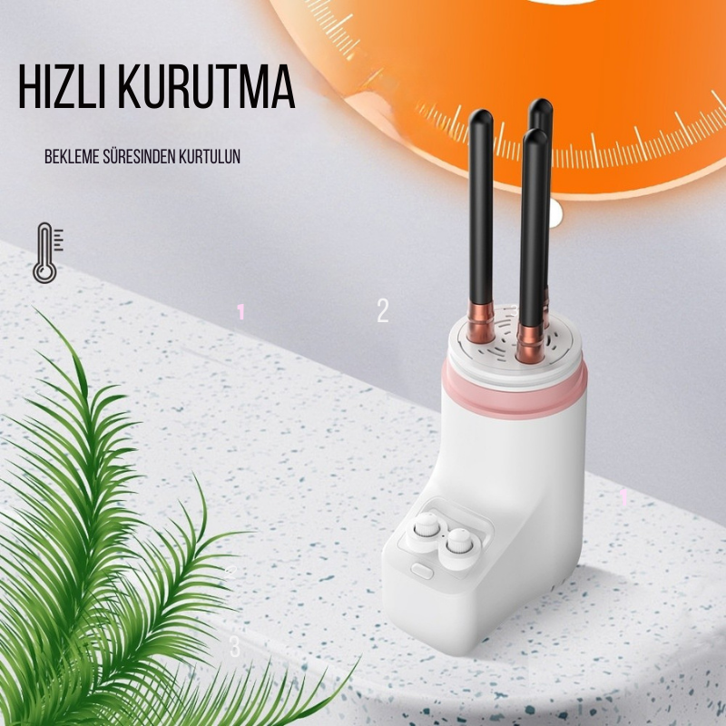 Hızlı Kurutucu Makyaj Fırçası temizleme Cihazı