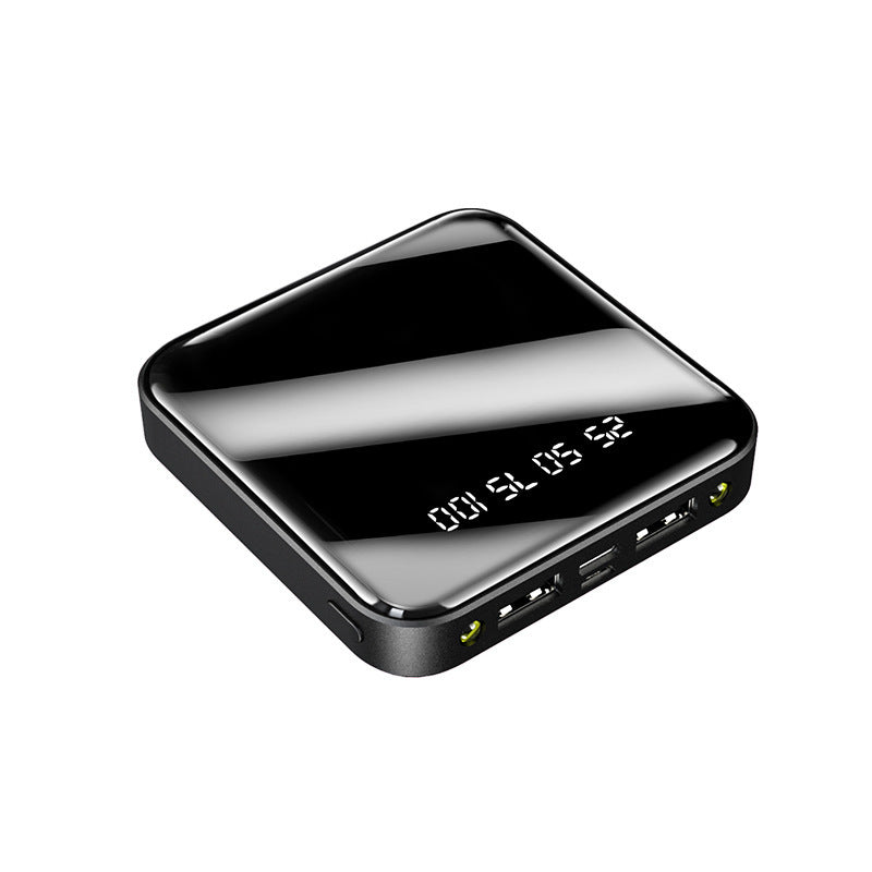 Mini 20000 mAh Taşınabilir Ayna Dijital Ekranlı Power Bank