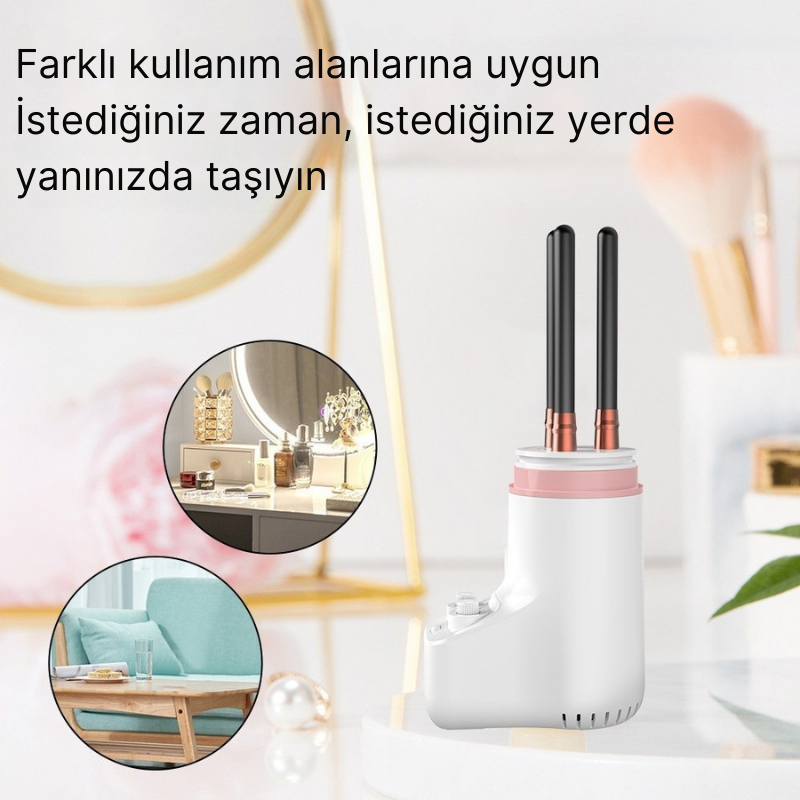 Hızlı Kurutucu Makyaj Fırçası temizleme Cihazı